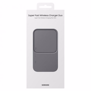 Belaidis įkroviklis Samsung Duo EP-P5400TWEGEU baltas 15W (su įkrovikliu ir laidu) / 100% originalus /