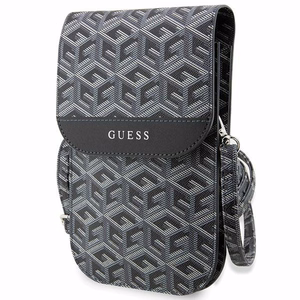 Guess rankinė GUWBHGCFSEK juoda GCube Stripe