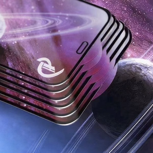 Apsauginis stiklas 9D Samsung Galaxy A14 4G / A14 5G juodas rėmelis