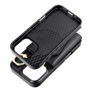 Piniginis dėklas WONDER iPhone 12 / 12 PRO juodas
