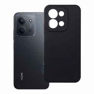 SILICONE dėklas telefonui XIAOMI Redmi 15C juodas
