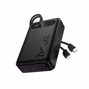 Išorinė baterija POWER BANK Hoco (J171A) 20000mAh (1xUSB-C; 1xUSB 22.5W) su "USB-C to lightning" laidu juodas