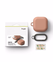Ringke Onyx Magnetic Dėklas for Samsung Galaxy Buds 4 / 4 Pro - rožinis