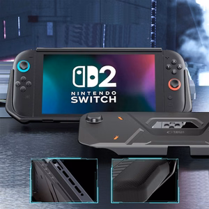Tech-Protect Carbonox dėklas Nintendo Switch 2 - juodas