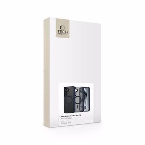 Tech-Protect MagMat Magnetinis dėklas telefonui Samsung Galaxy S25 - skaidrus mėlynas