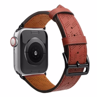 Odinis dirželis Apple Watch 38 / 40 / 41 mm apyrankė – raudonas