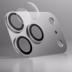 Benks Temperaudonas glass Glass Warrior Metal Integrated Lens Protector (C070) Iphone 17 Pro Max (lens 3 pieces) oranžinis