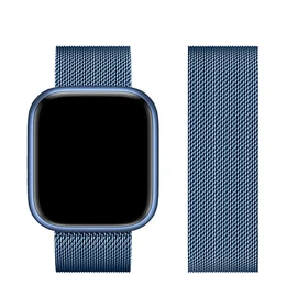 FORCELL F-DESIGN FA03 magnetinis nerūdijančio plieno dirželis APPLE Watch 38 / 40 / 41 mm mėlynas