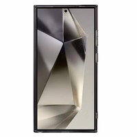 Audi IML Siuvinėjimo raštas Magnetinis dėklas telefonui S24 Ultra S928 juodas/juodas kietas dėklas AU-IMLMS24U-Q5/D3-BK