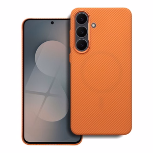 K-Look dėklas, suderinamas su MagSafe, skirtas Samsung A17 / A18, oranžinis