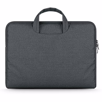 Tech-Protect Briefcase 15–16'' nešiojamojo kompiuterio krepšys - tamsiai pilkas