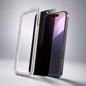 AmazingThing Radix privatumo temperuotas stiklas skirtas iPhone 17
