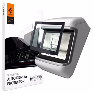 Spigen Glas.tR Slim grūdintas stiklas Tesla Model X 2022 / Model S 2021 - Juodas