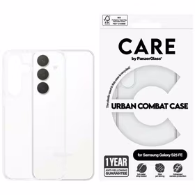 CARE by PanzerGlass Flagship Urban Combat deklas Samsung Galaxy S25 FE - skaidrus