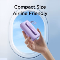 Išorinė baterija Joyroom "JR-L012 Plus Colorful" violetinė 20000mAh (22.5W)