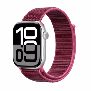 Crong Nylon sportinis Apple Watch dirželis, 38/40/41/42 mm, „Magenta Fusion“