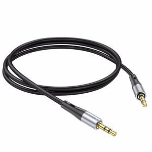 Hoco UPA22 AUX кабель Jack 3,5 мм – Jack 3,5 мм 1 м черный