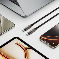 Tech-Protect UB10T Ultraboost USB-C PD240W/QC4.0 laidas 100cm - juodas