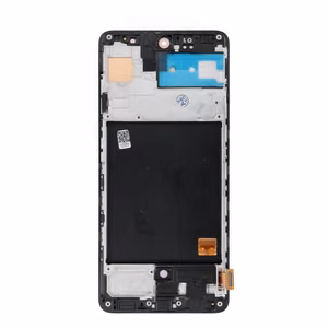 OLED LCD-дисплей REWA с рамкой для SAMSUNG A51 4G, черный