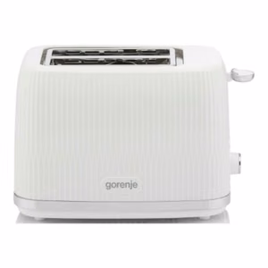 Gorenje T850DPW – тостер на 2 ломтика с пластиковым корпусом, белый
