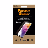 PanzerGlass E2E Regular apsauginis stiklas Samsung Galaxy A73 - su juodu rėmeliu