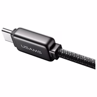 USAMS Laidas USB-C į Lightning 30W 1.2m Zinc Alloy Fast Charging Data Cable Meteor Series SJ743USB02 (US-SJ743)
