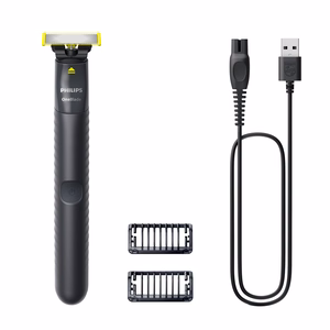Philips OneBlade QP1424/10 – tinklinė barzdaskutė ir kirptuvas, anglies spalvos