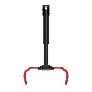 Maclean Horizontal Wall-Mounted Bike Rack, Steel, Max. Load 30 kg, Adjustable Angle, MC-172