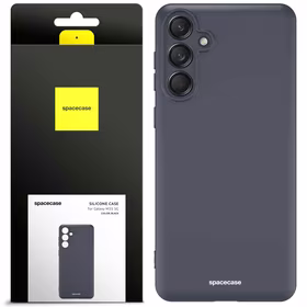 Spacecase Dėklas Silicone Case Galaxy M55 5G juodas