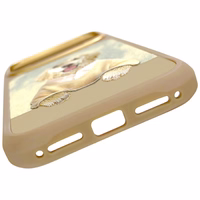 Nimmy Gentle Pets Series Dog MagSafe dėklas iPhone 17 Pro Max rudas