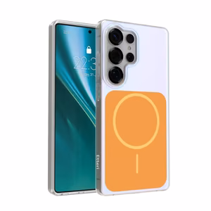 Etteri Hidden Pearl чехол для Samsung Galaxy S25 Ultra оранжевый