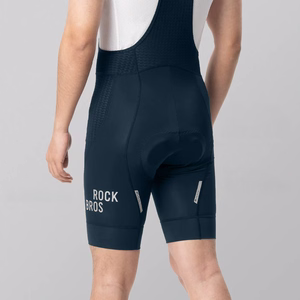 Rockbros YDDK009 Men's Cycling Bib Shorts with Pad Size M - Dark Blue