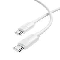 Borofone Cable BX123 Leya - Type C to Type C - PD 60W 3A 1 metre white