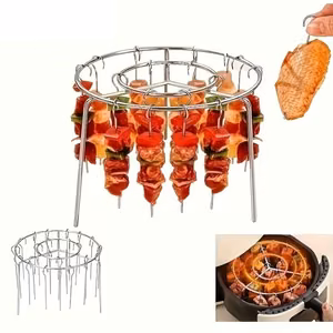 Vertical skewers for hot air fryer Reach VGR12