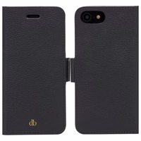 Dėklas dbramante 1928 New York 2w1 Wallet iPhone 7/8/SE 2020/SE 2022 juodas