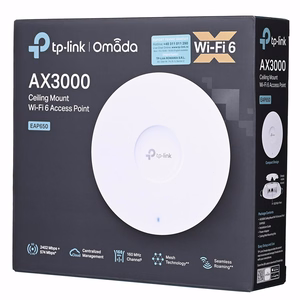 Prieigos taškas TP-LINK Omada EAP650 2976 Mbps Wi-Fi 6