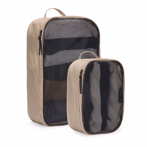 Thule Packing Cube Set, 1x Medium, 1x Small Packing Cube Gentle Beige