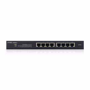 Zyxel GS1900-8 Valdomas L2 Gigabit Ethernet (10/100/1000) Juoda
