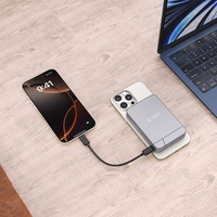 Išorinė baterija Tech-Protect PB14 LifeMag MagSafe 10000 mAh - pilka