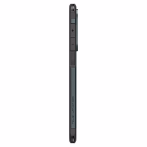 Spigen Tough Armor Magnetinis dėklas telefonui Samsung Galaxy S25 Edge - žalias/juodas