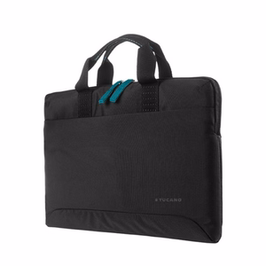 Tucano Smilza Super Slim nešiojamojo kompiuterio krepšys, skirtas MacBook Pro 14", MacBook Air 15", 13" MacBook Pro / Air ir 13–14" kompiuteriams, juodas