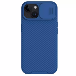 Чехол Nillkin CamShield Pro PC+TPU для iPhone 15 Plus синий