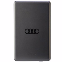 Išorinė baterija Audi Big Logo Magnetinis indukcinis 15W 5000mAh - pilka