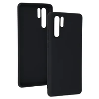 Matinis galinis dėklas telefonui HUAWEI P30 PRO juodas