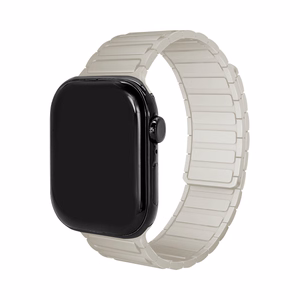 Mobilize silikoninis laikrodžio dirželis - magnetinis - Apple 38/40/41mm - Starlight