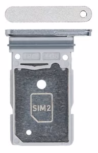 SIM kortelės laikiklis Samsung S938 S25 Ultra Dual Titanium Silver Blue/Silver originalus (service pack)