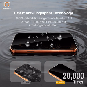 Grūdintas stiklas Tel Protect 10X Privacy DLC Diamond Coating skirtas Iphone 16 Pro Max