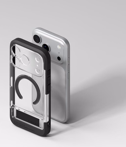 Ringke UX Magnetic dėklas iPhone 18 Pro / 17 Pro, skaidrus