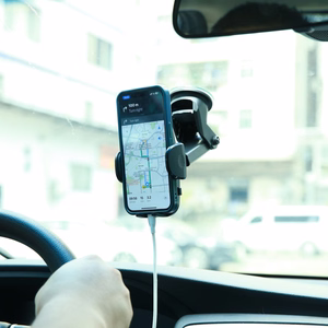 Automobilinis universalus telefono laikiklis Joyroom (JR-ZS259) tvirtinamas ant prietaisų skydelio, juodas
