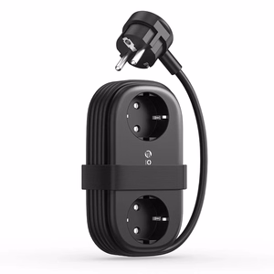 Orico AP3 20W GaN 5in1 maitinimo blokas 2x AC + 2x USB-A + 1x USB-C - juodas